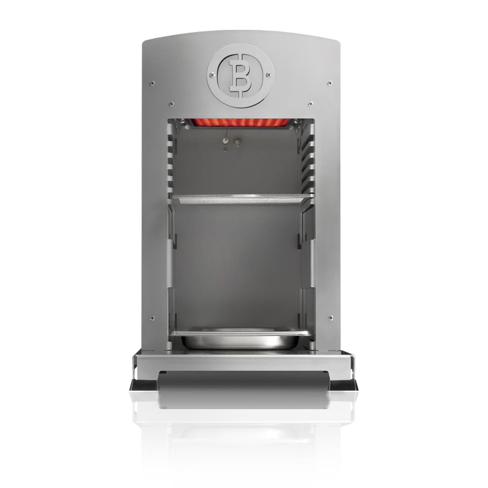 Beefer Gasgrill BEEFER E-BEEFER Pro 800°C Oberhitzegrill mit Thermobecher & Thermobehä