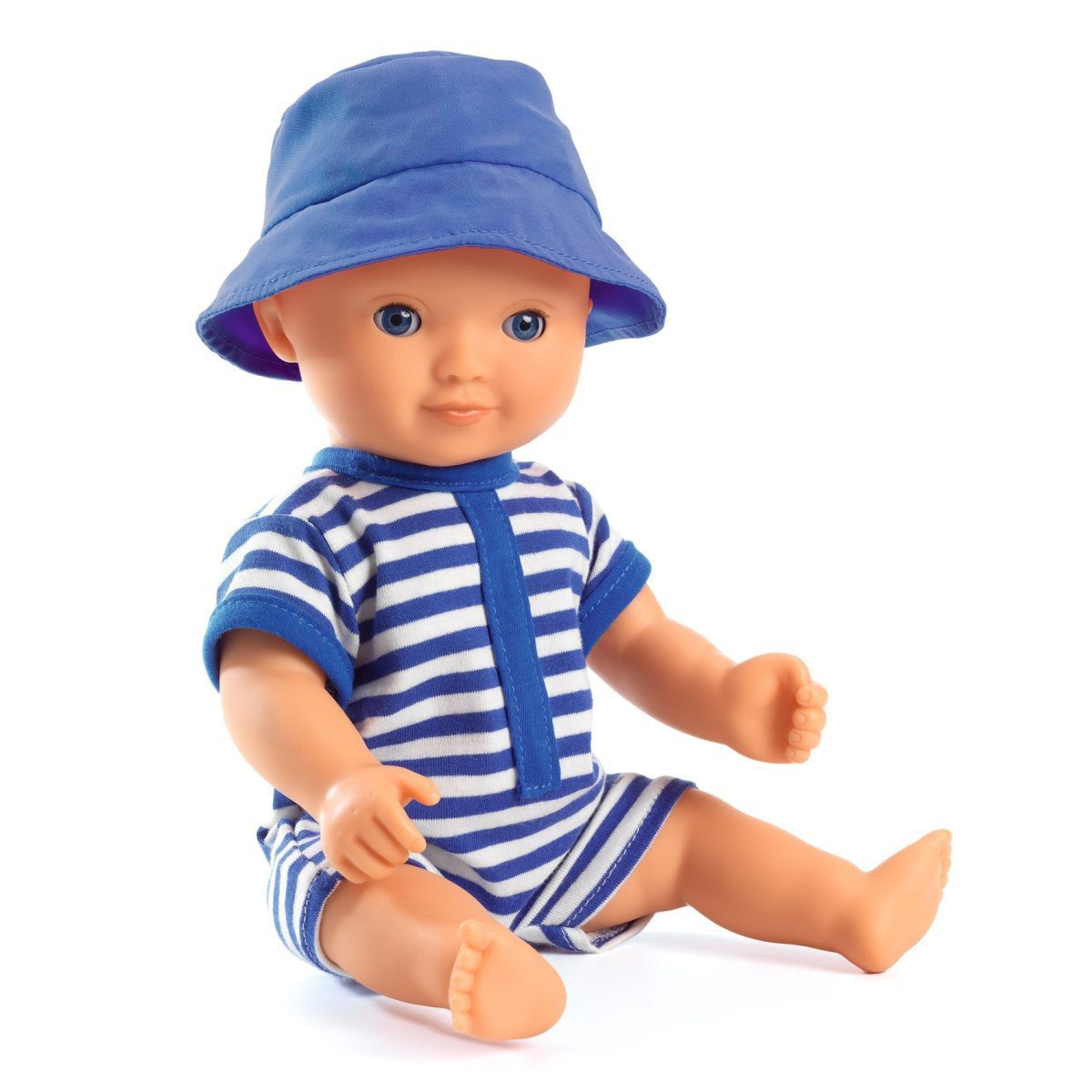 Babypuppe POMEA Badepuppe Olive