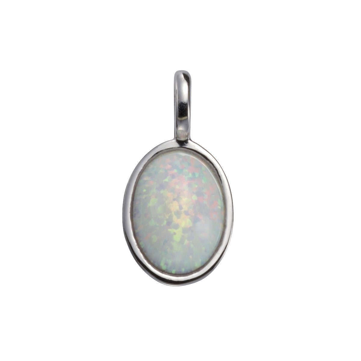 Vivance Kettenanhänger 925/- Sterling Silber mit Opal