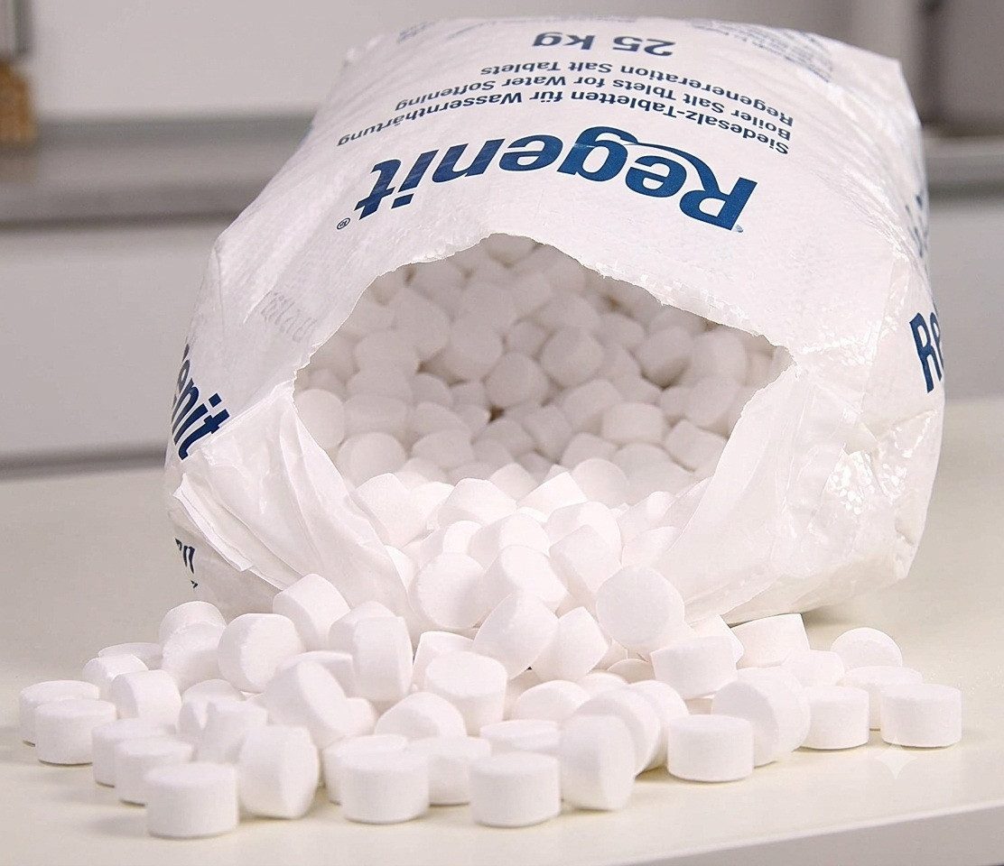 K+S Minerals+Agriculture GmbH REGENIT Salztabletten 25 kg – Hochreines Siede- & Regeneriersalz Regeneriersalz