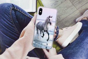 MuchoWow Handyhülle Pferde - Luft - Meer, Handyhülle Apple iPhone Xs, Smartphone-Bumper, Print, Handy