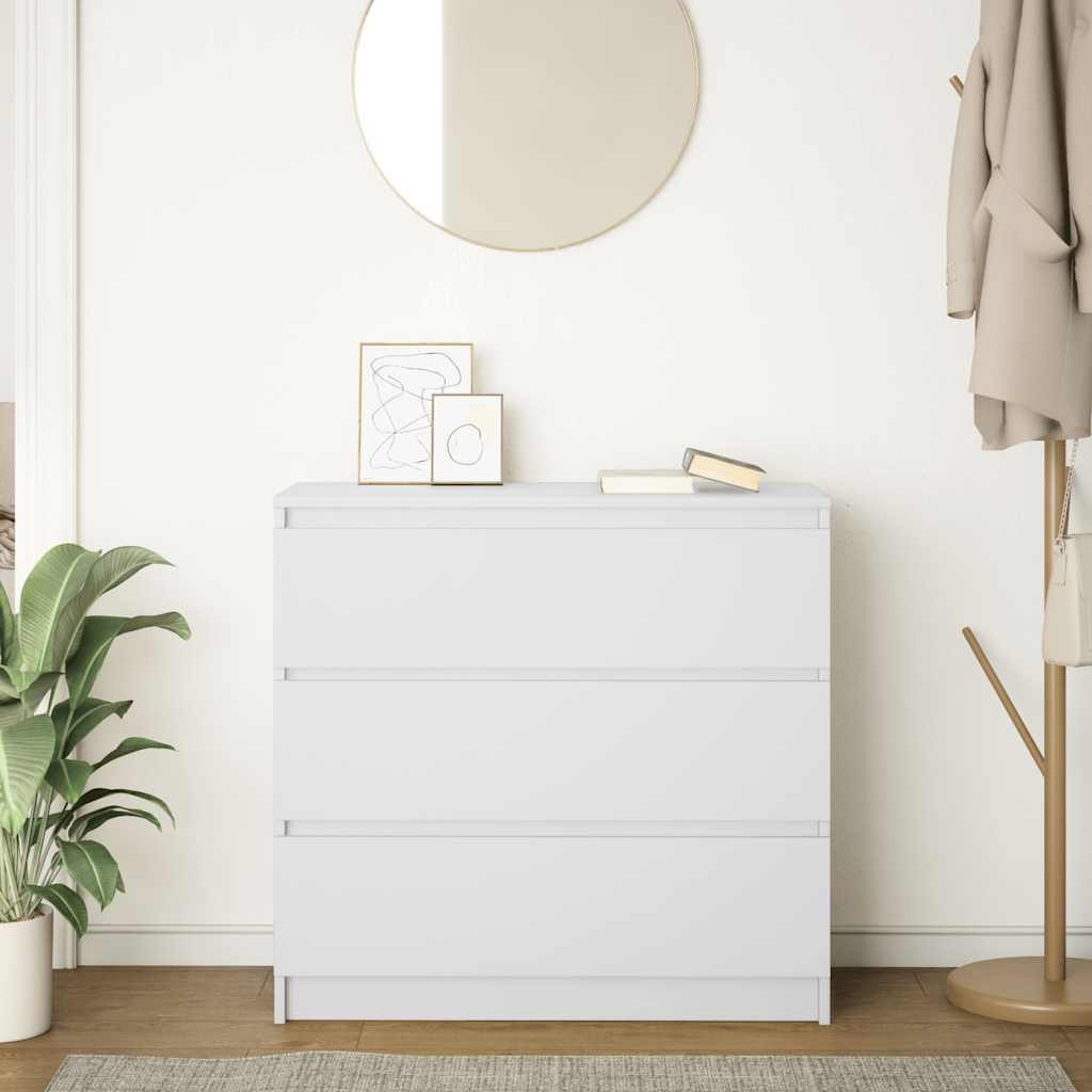 vidaXL Sideboard Sideboard Weiß 80x35x76 cm günstig online kaufen
