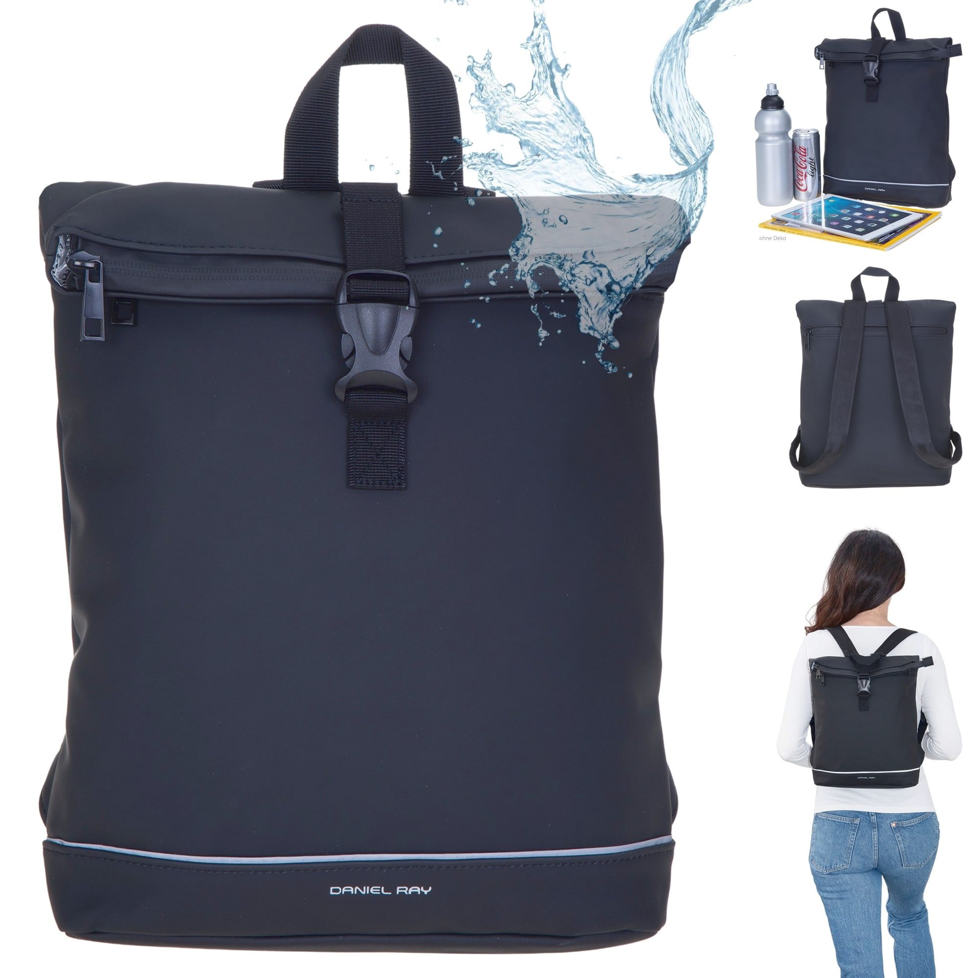 Daniel Ray Rucksack Damen Cityrucksack Daypack small klein Jeff wasserabwei günstig online kaufen