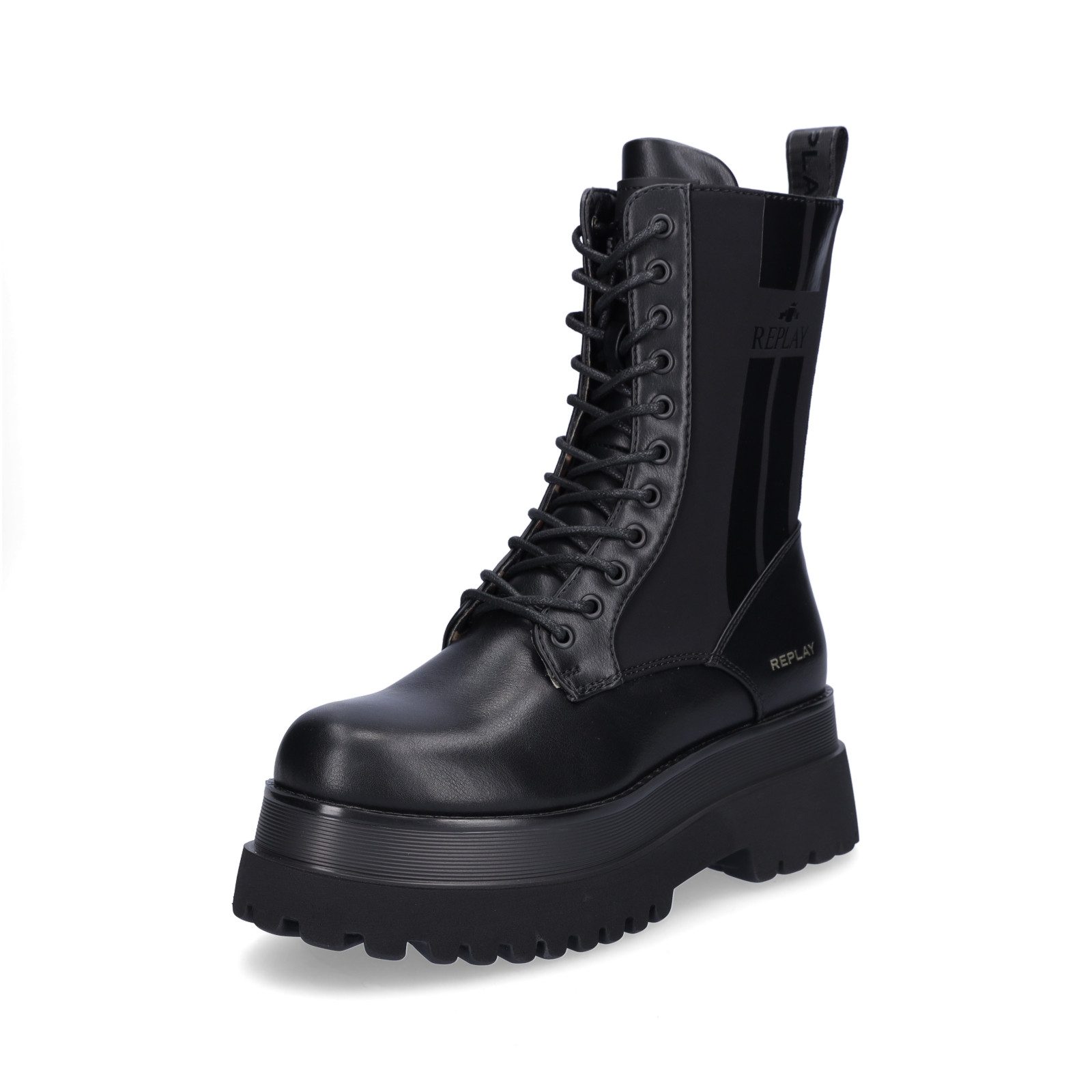 Replay Replay Женщинам Schnürboot Any Over schwarz Schnürboots