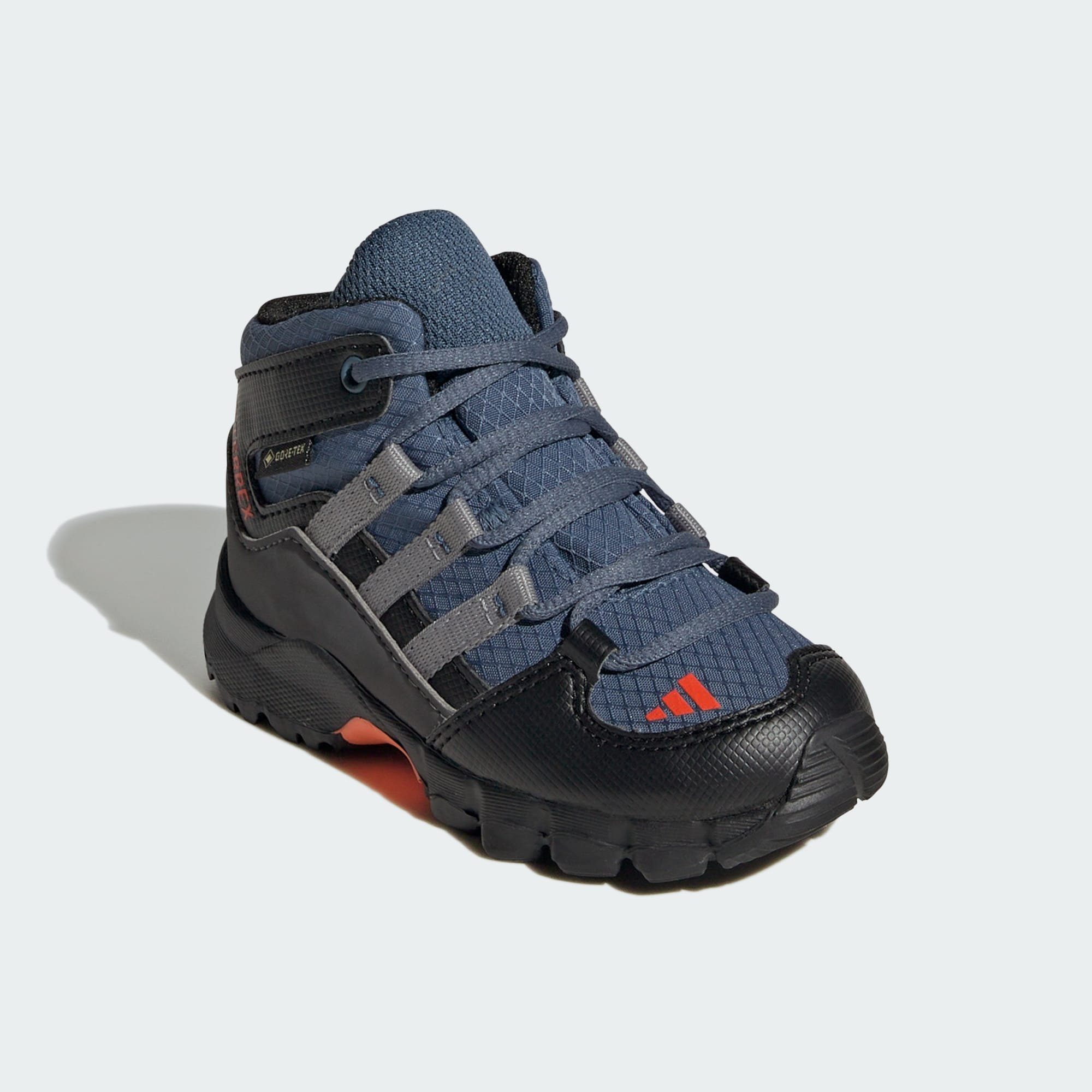 TERREX TERREX adidas Three Impact WANDERSCHUH MID Steel Orange / Wonder Wanderstiefel Grey / GORE-TEX