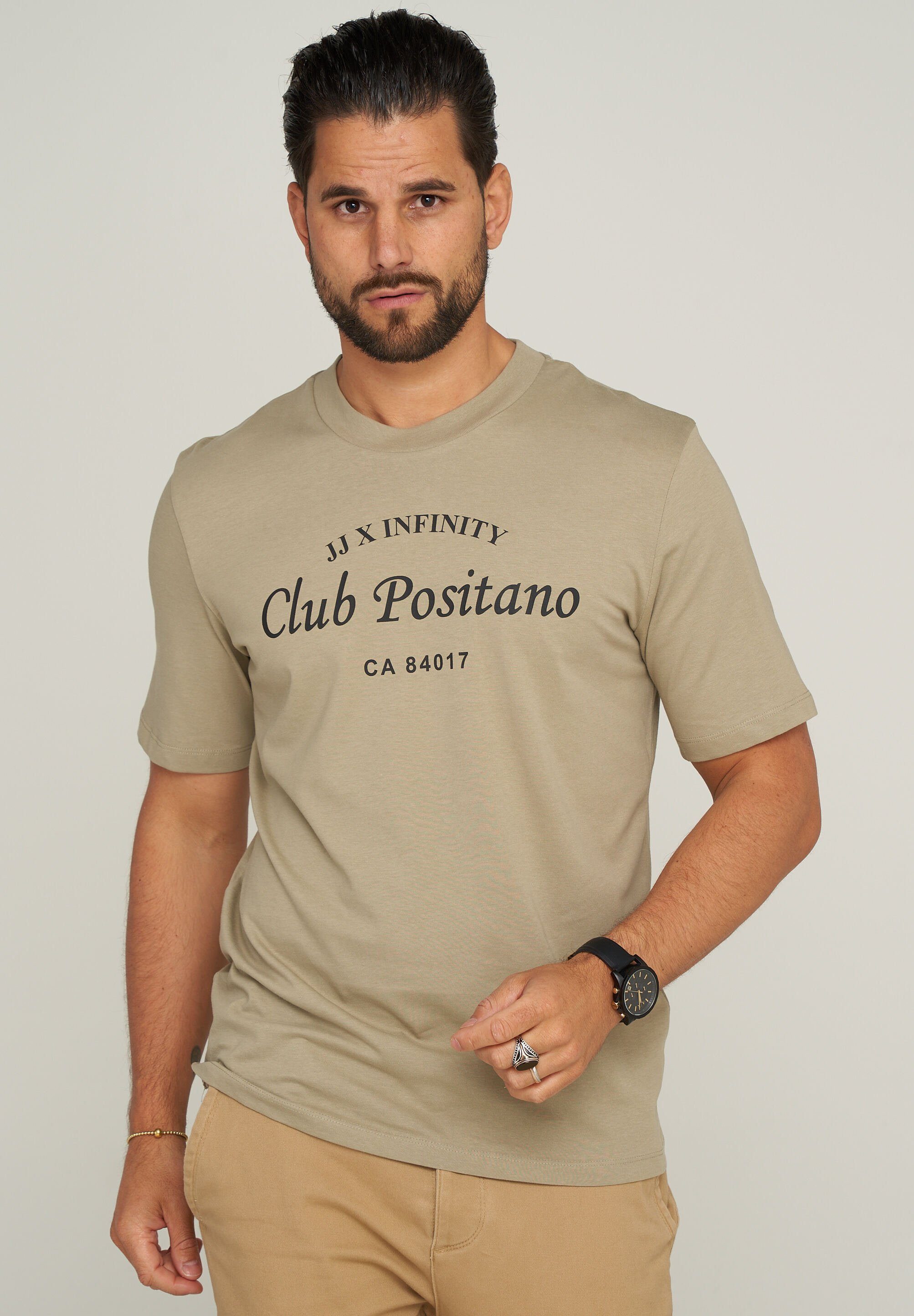 Jack & Jones T-Shirt JJHILL TEE günstig online kaufen