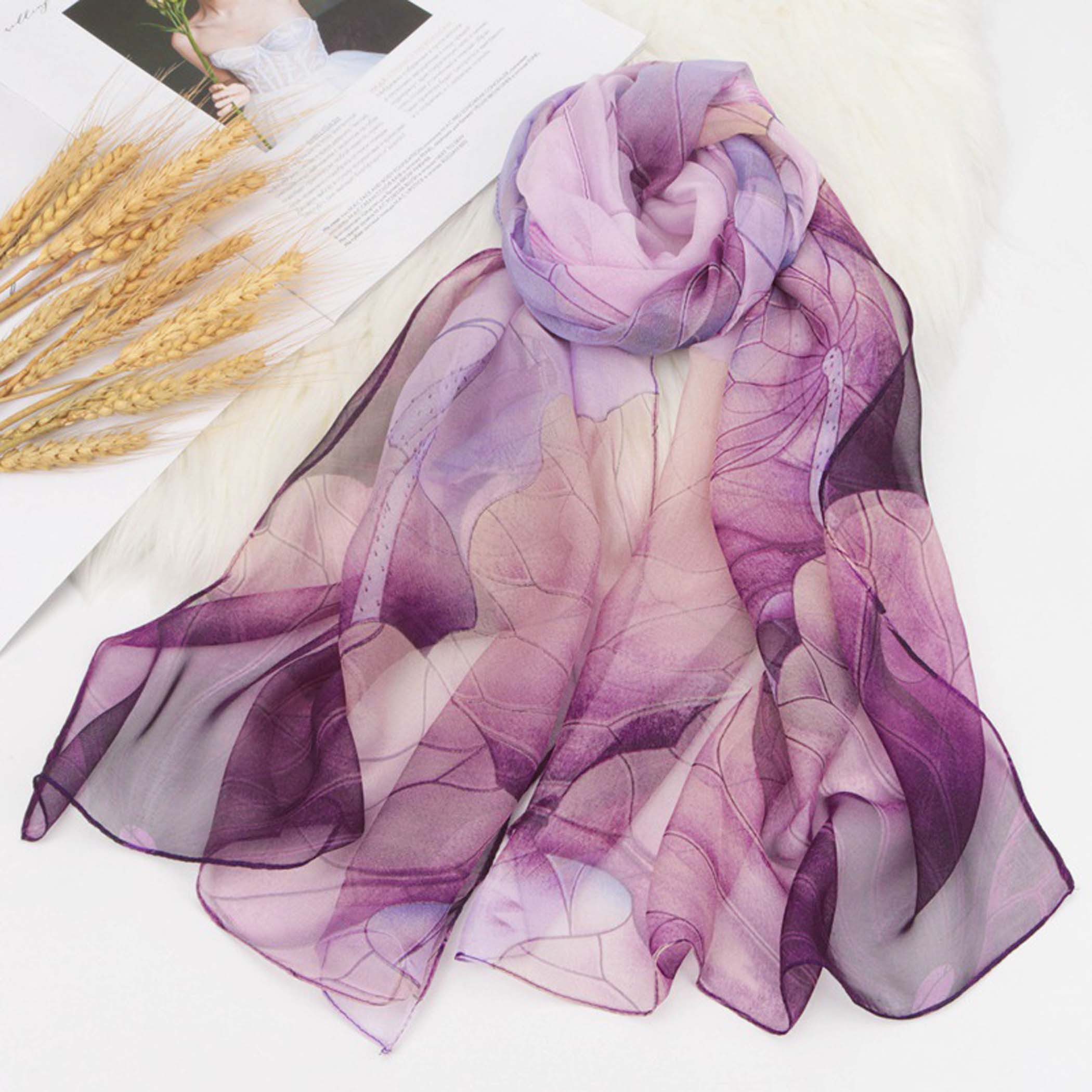 Bextsrack Modeschal für Damen,leicht,bedruckt,Blumenmuster,Schal,modische S günstig online kaufen
