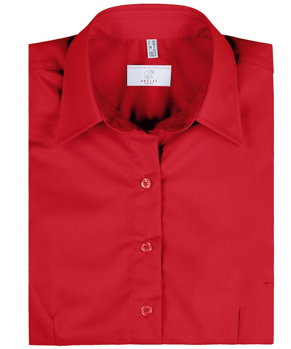 GREIFF Kurzarmbluse 6516 BASIC Regular Fit günstig online kaufen