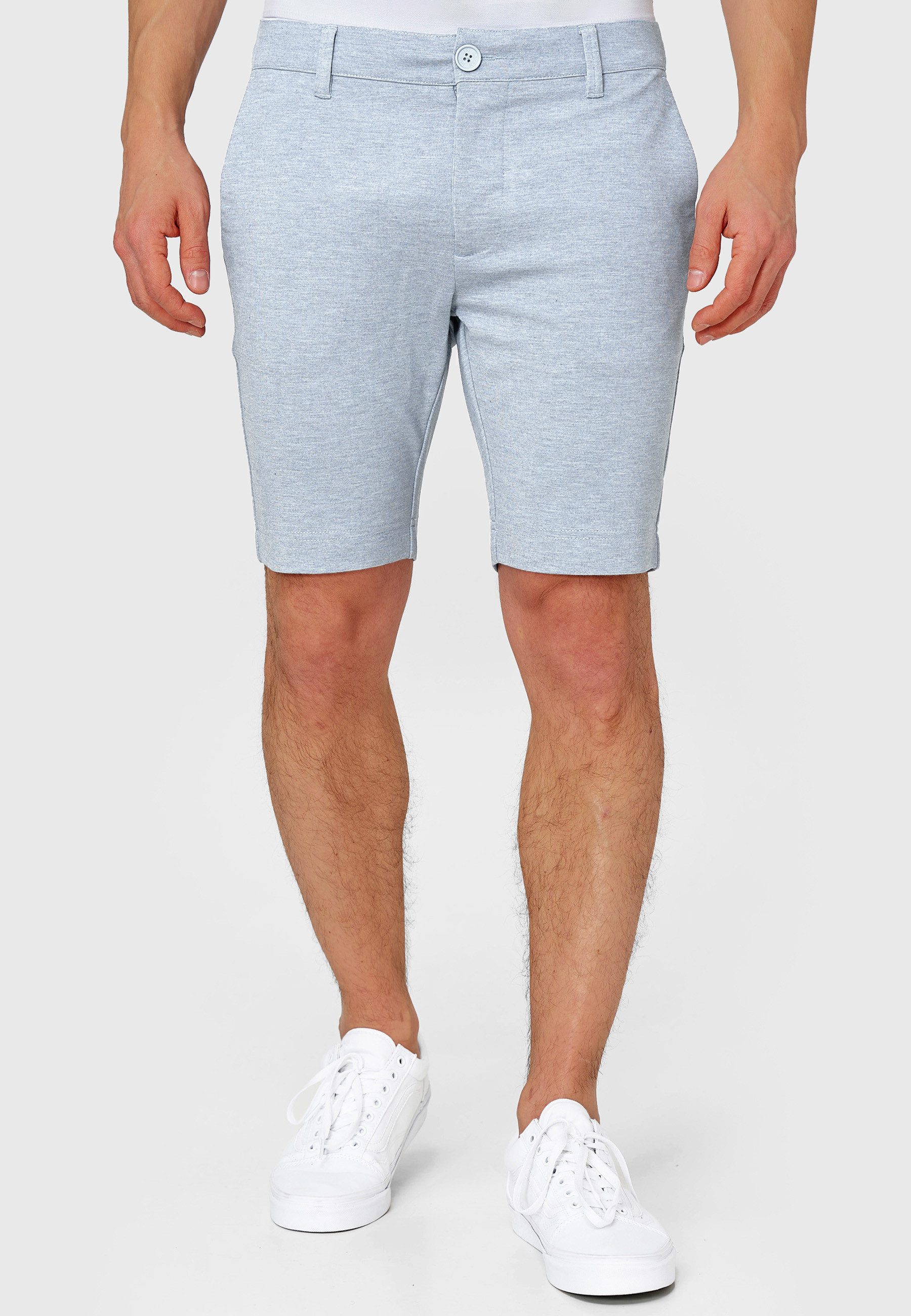 INDICODE Chinoshorts Herren Aalborg Chino Shorts Herrenshorts aus Viskose-Stretch