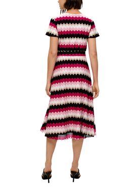 s.Oliver BLACK LABEL Maxikleid Midi-Kleid aus Strickjersey