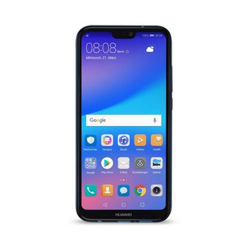 Artwizz Smartphone-Hülle Artwizz NoCase - Artwizz NoCase - Ultra dünne, elastische Schutzhülle aus TPU für P20 lite, Spaceblue