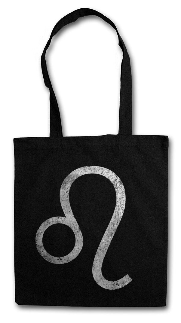 Beuteltasche Zodiac Sign Leo Stofftasche Löwe Lion Horoskop Tierkreis