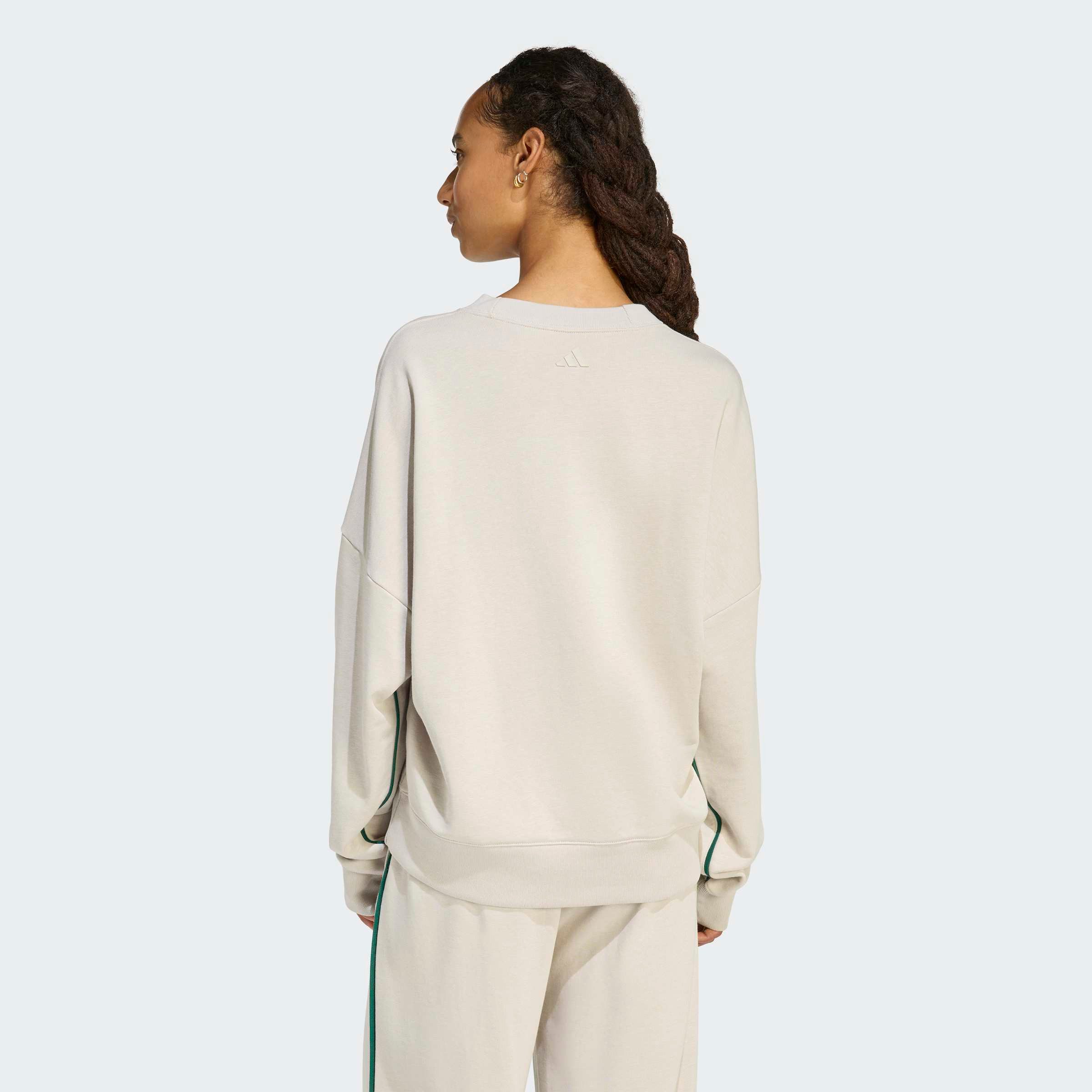 adidas Sportswear Sweatshirt SEASONAL ESSENTIALS COLORPOP MIT AUFGESTICKTER günstig online kaufen