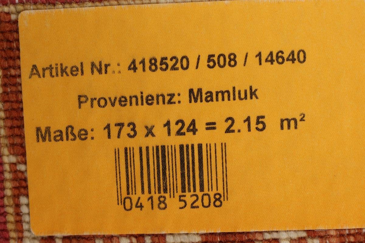 Handgeknüpfter rechteckig, Höhe: 125x174 Mamluk Trading, Orientteppich 6 Nain mm Orientteppich,