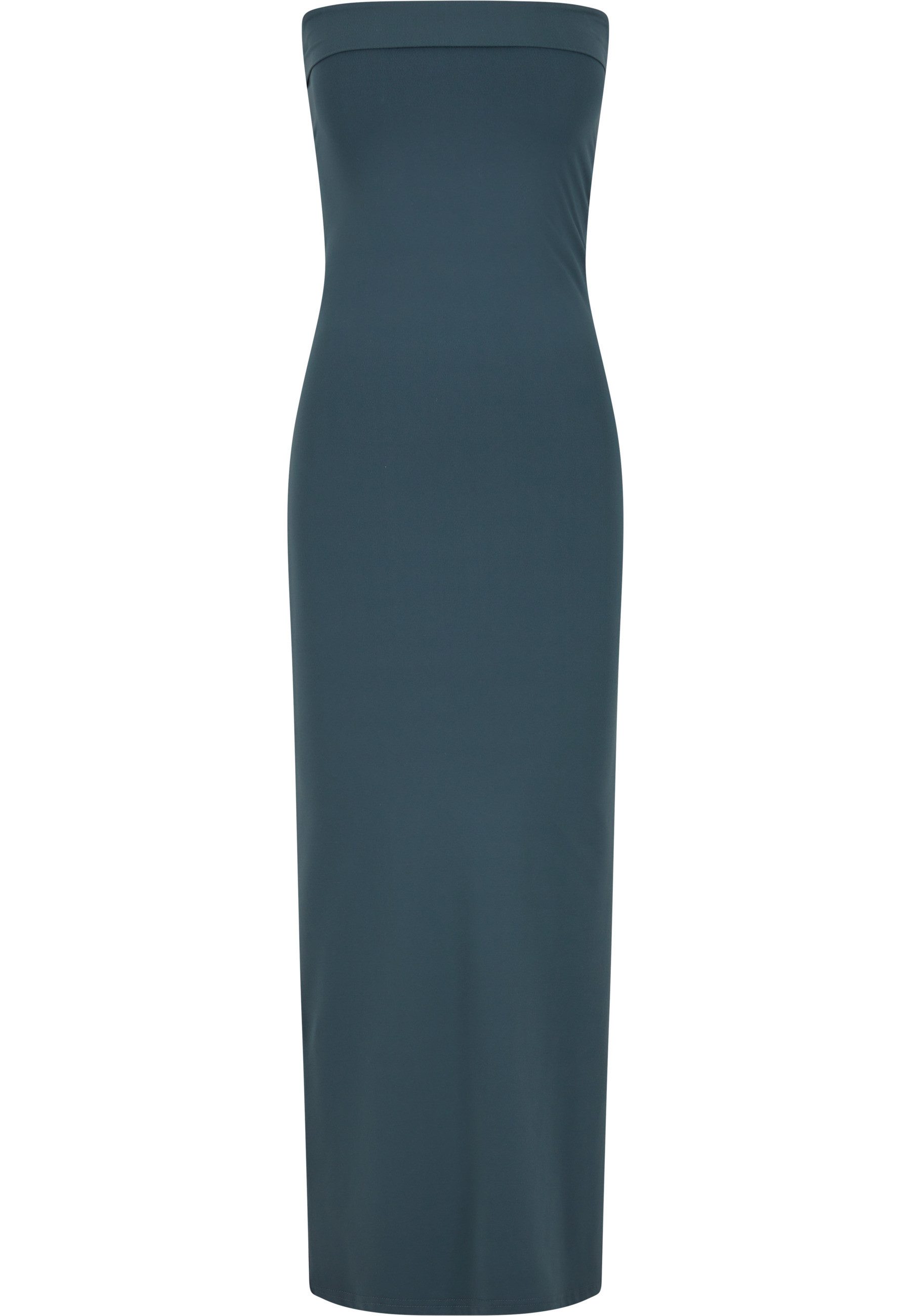 URBAN CLASSICS Shirtkleid Urban Classics Ladies Bandeau Midi Dress (1-tlg)