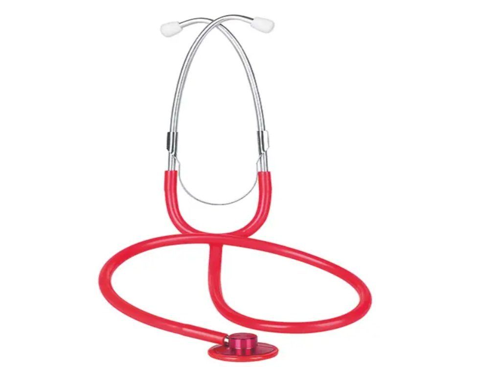 DocMed Stethoskop Flachkopfstethoskop Modell Kinder, (Auskultationsinstrument, Top Klangübertragung), Latexfrei und Nickelfrei, Akustische Präzision