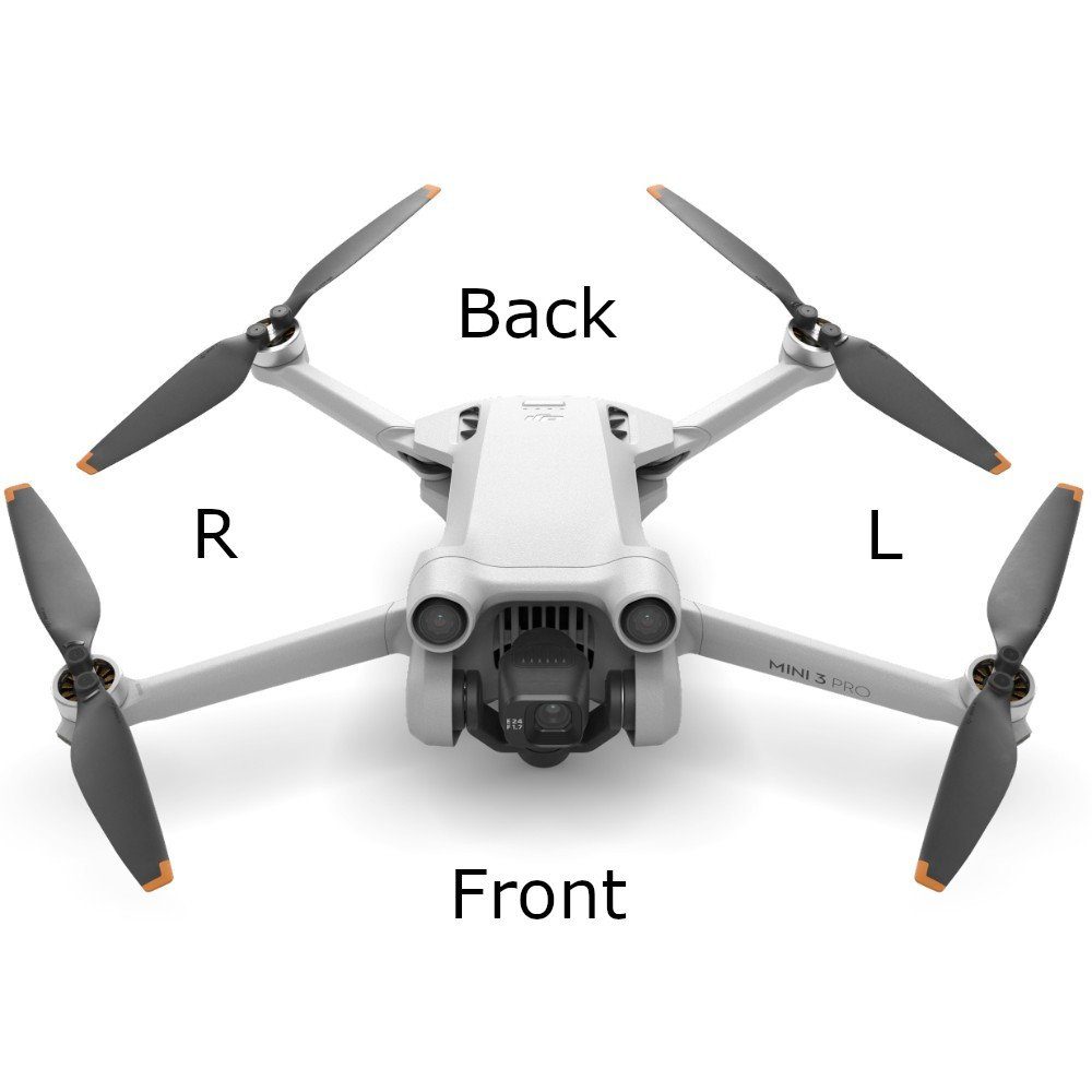 DJI Mini 3 Pro - Motor Arm hinten rechts M4 Zubehör Drohne
