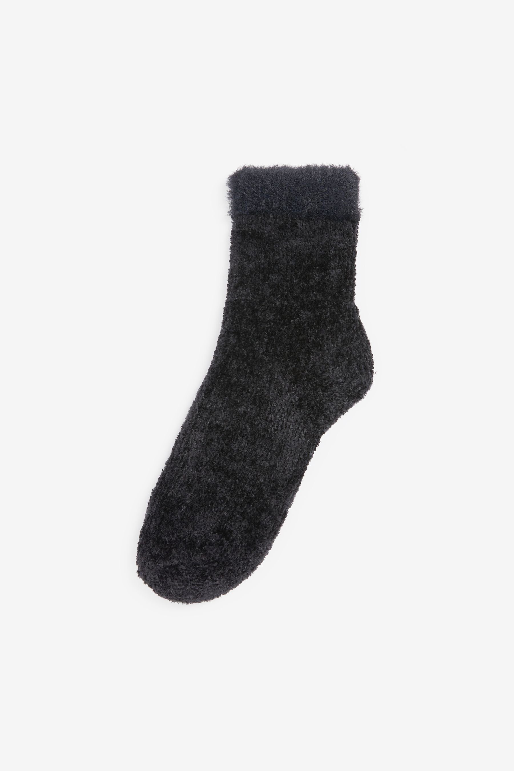 Next Kuschelsocken Kuschelige Samtsocken, 2er-Pack (1-Paar)