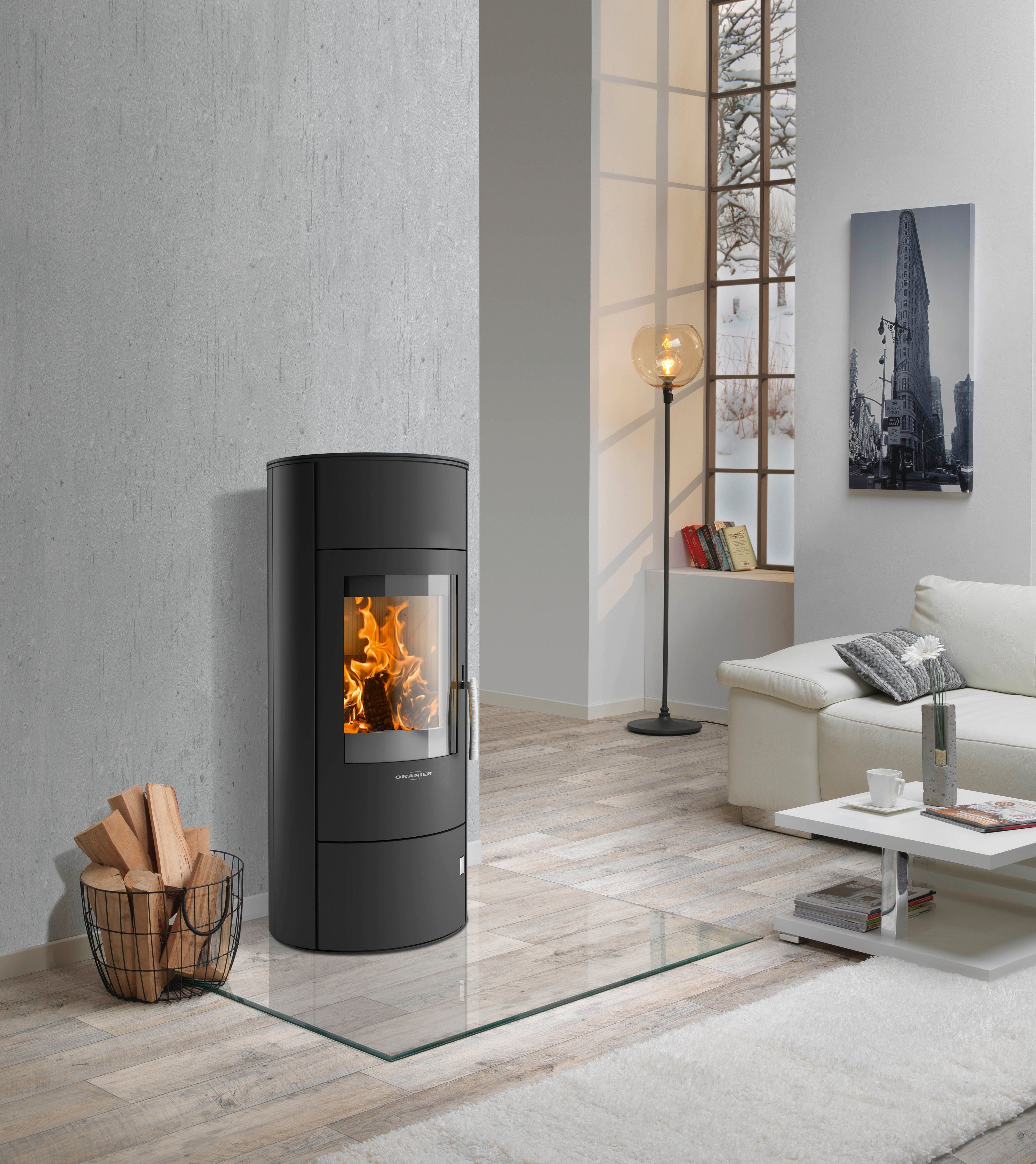 Oranier Kaminofen »Polar W+ 2.0«, 6,5 kW, Zeitbrand günstig online kaufen