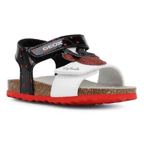 Geox B SANDAL CHALKI GIRL Sandale mit Klettverschluss