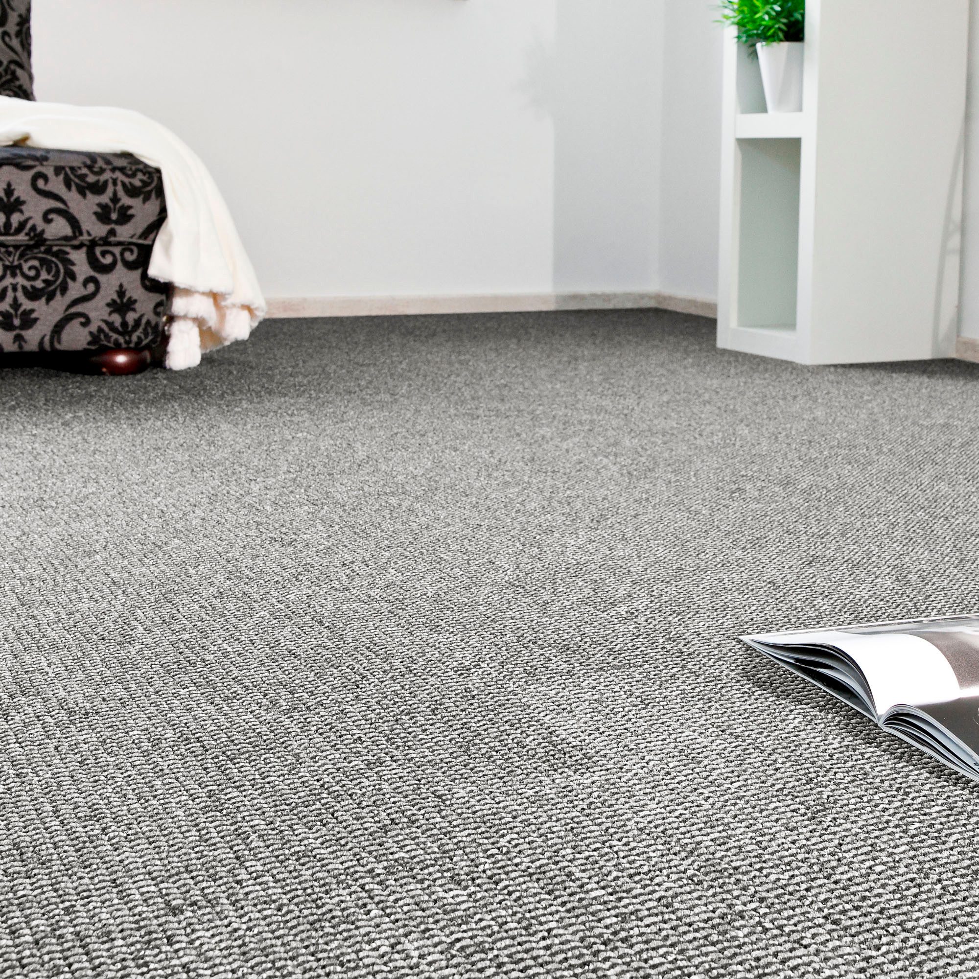 Andiamo Teppichboden Patras, Strukturschlinge, Made in Netherlands, rechteckig, Höhe: 8,5 mm, meliert, Breite 400 cm oder 500 cm, strapazierfähig & robust