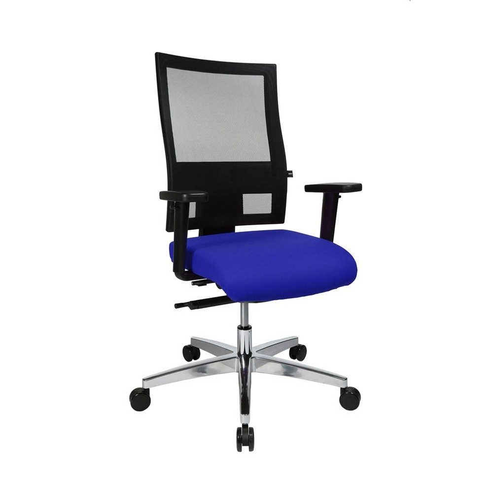 TOPSTAR Bürostuhl 1 Stuhl Bürostuhl Profi Net 11 - royalblau/schwarz
