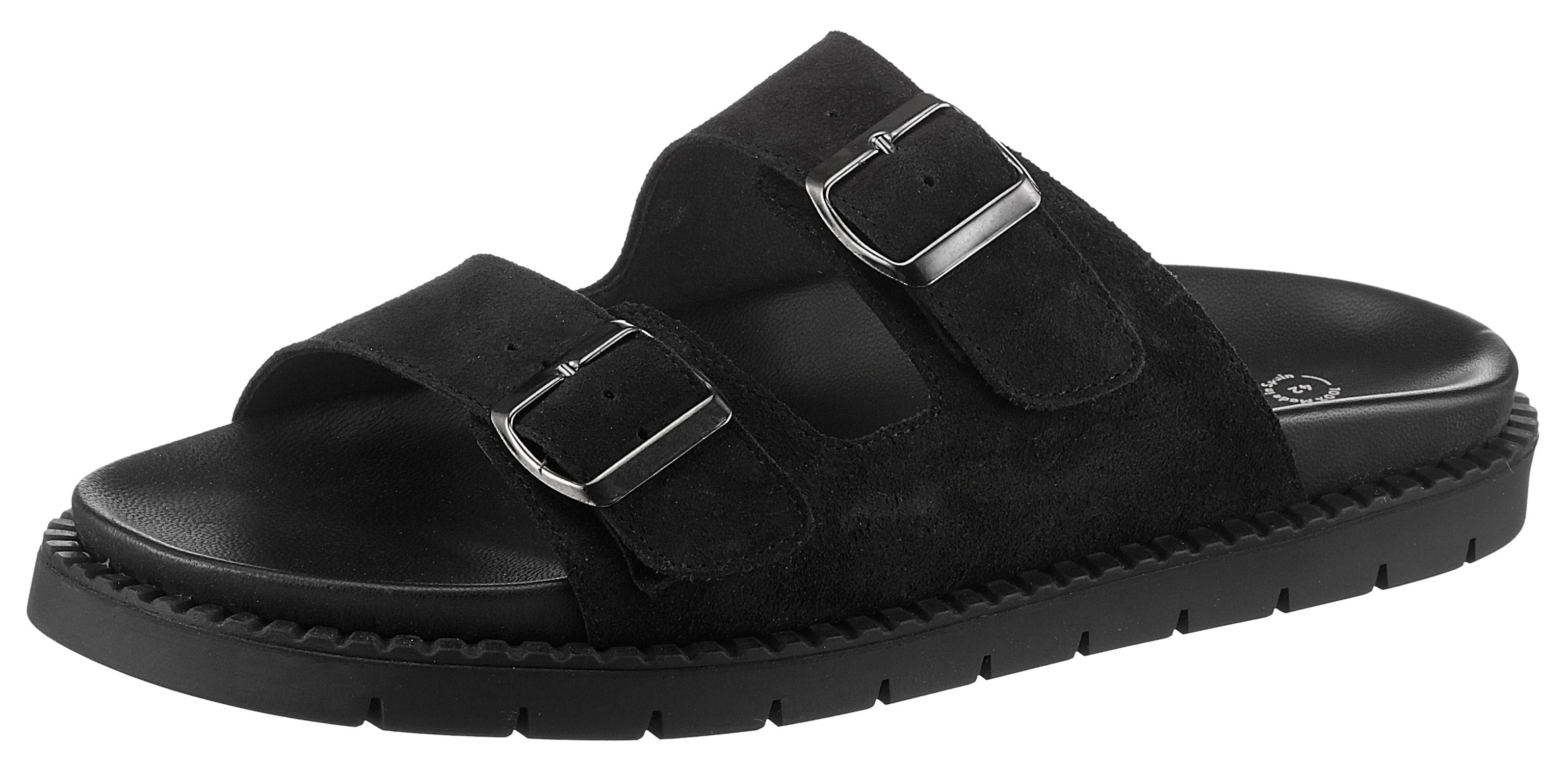 VERBENAS Capri Serraje Pantolette, Sommerschuh, Schlappen, Hausschuh, Urlau günstig online kaufen