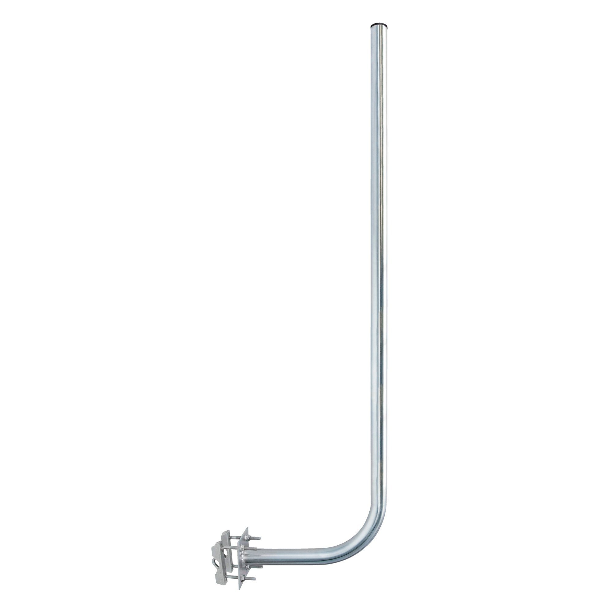 PremiumX SAT-Halterung 30cm Wandhalter 120cm Mast Ø 38mm mit Schellen Stahl Wand Halterung – Bild 2 von 4