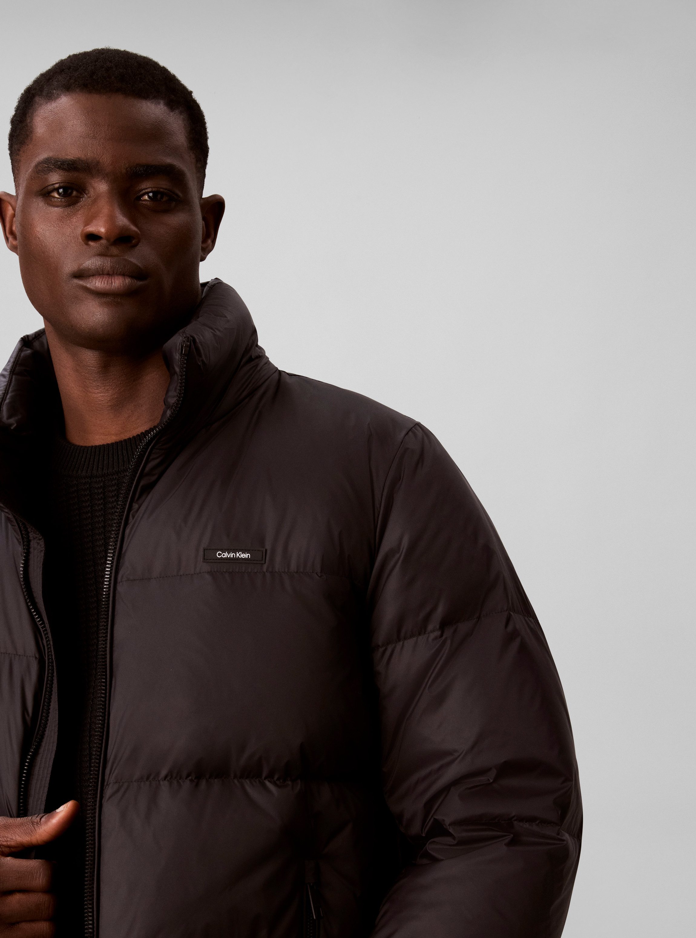Calvin Klein Steppjacke NYLON DOWN PUFFER Regular fit mit Stehkragen