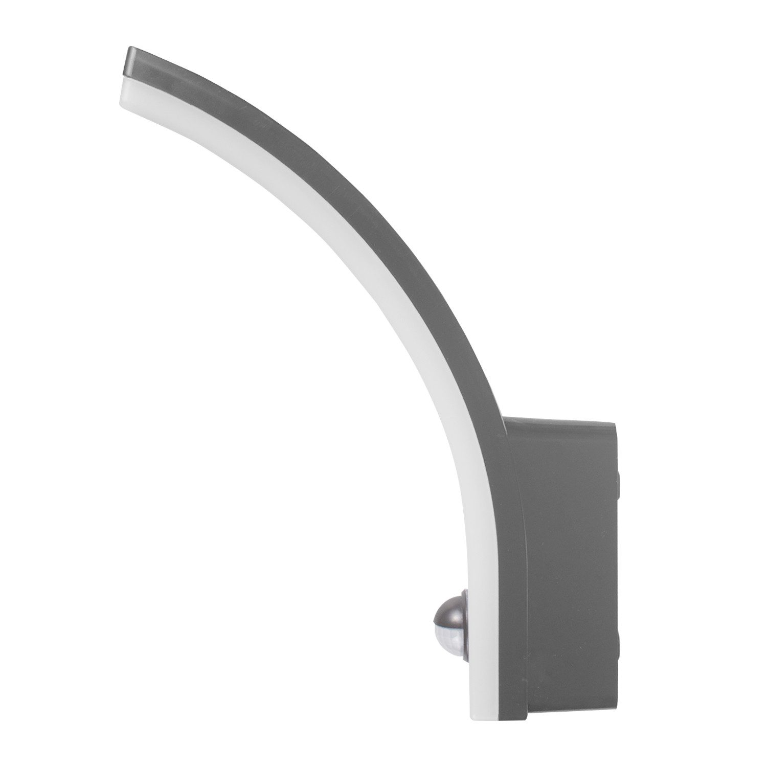 Maclean LED Außen-Wandleuchte 20W mit Bewegungsmelder, LED fest integriert, neutralweiß, Wandlampe für Garten, Garage & Hauseingang 20W 2000lm IP65