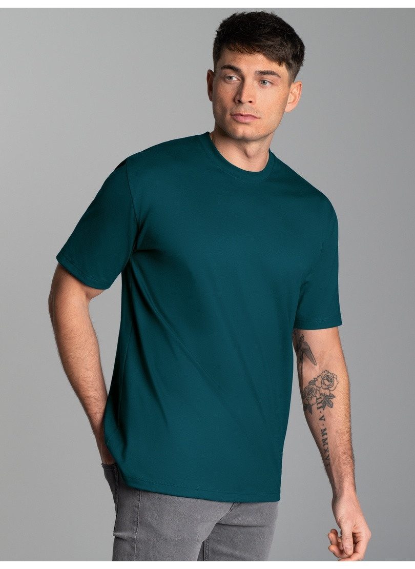 Trigema T-Shirt TRIGEMA T-Shirt aus 100% Baumwolle (1-tlg)