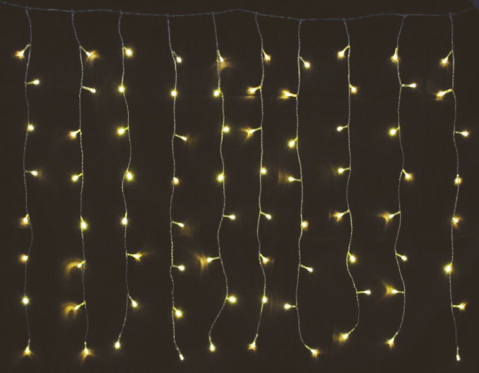Spetebo Lichtervorhang LED Sternen Lichtervorhang warm günstig online kaufen