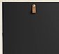 Home affaire Sideboard »Stubbe«, mit 1 Tür und 3 Schubladen, Ledergriffe für die Tür und die größte Schublade, mit edlen Stahlbeine, Breite 98,7 cm, Bild 9