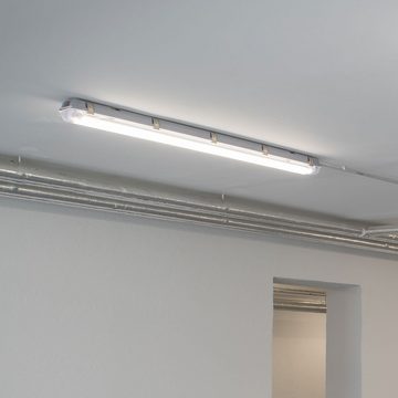 etc-shop LED Deckenleuchte, Leuchtmittel inklusive, Neutralweiß, LED Deckenleuchte Feuchtraum Feuchtraumwannenleuchte LED