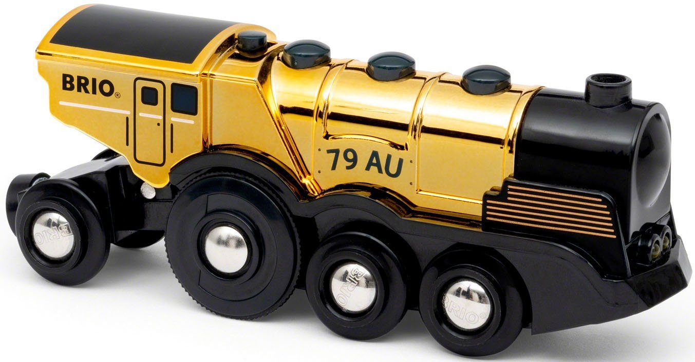 BRIO® Spielzeug-Zug Goldene Batterielok, m. Licht günstig online kaufen