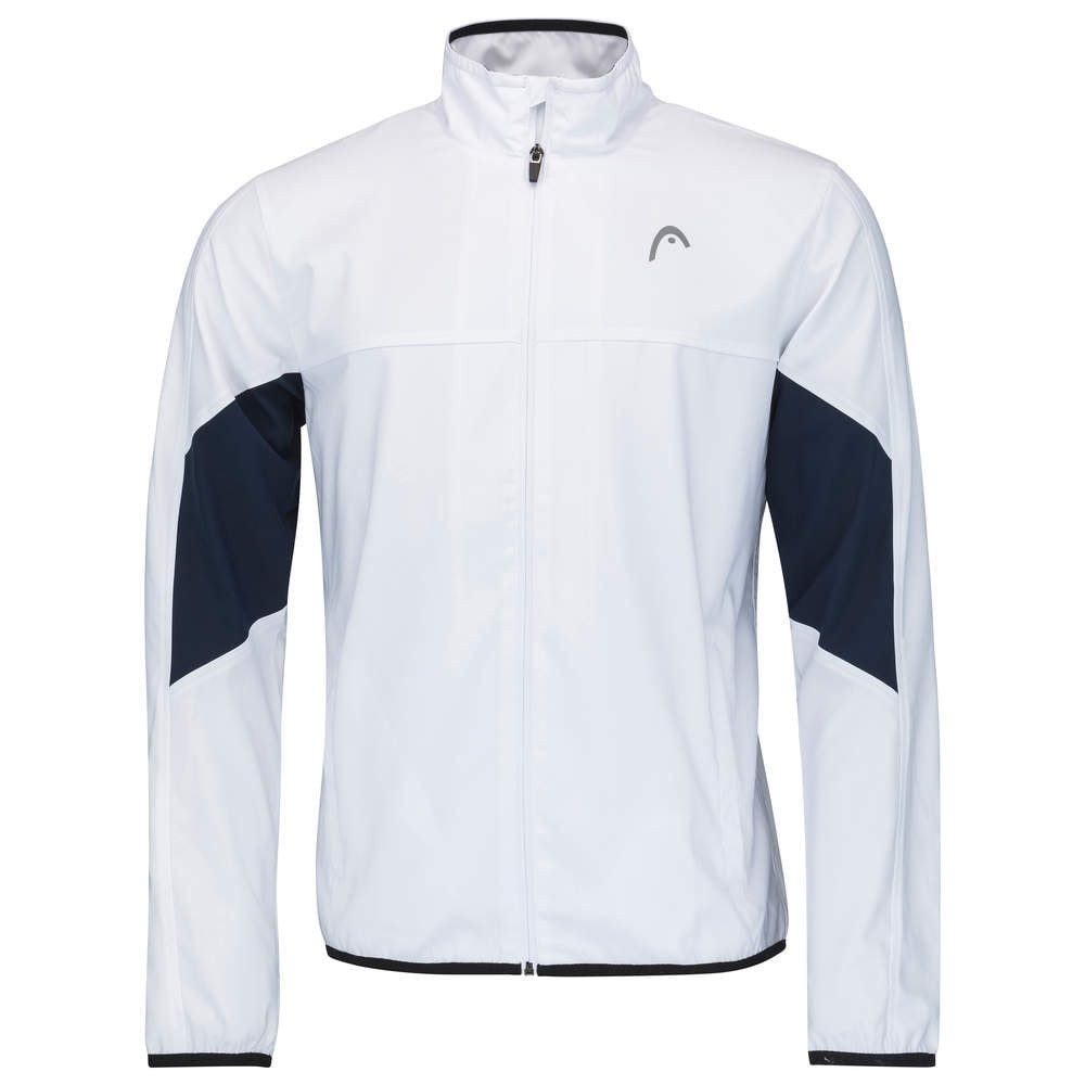Trainingsjacke Tennis Club (modern, sportlich) weiss/dunkelblau Jungen