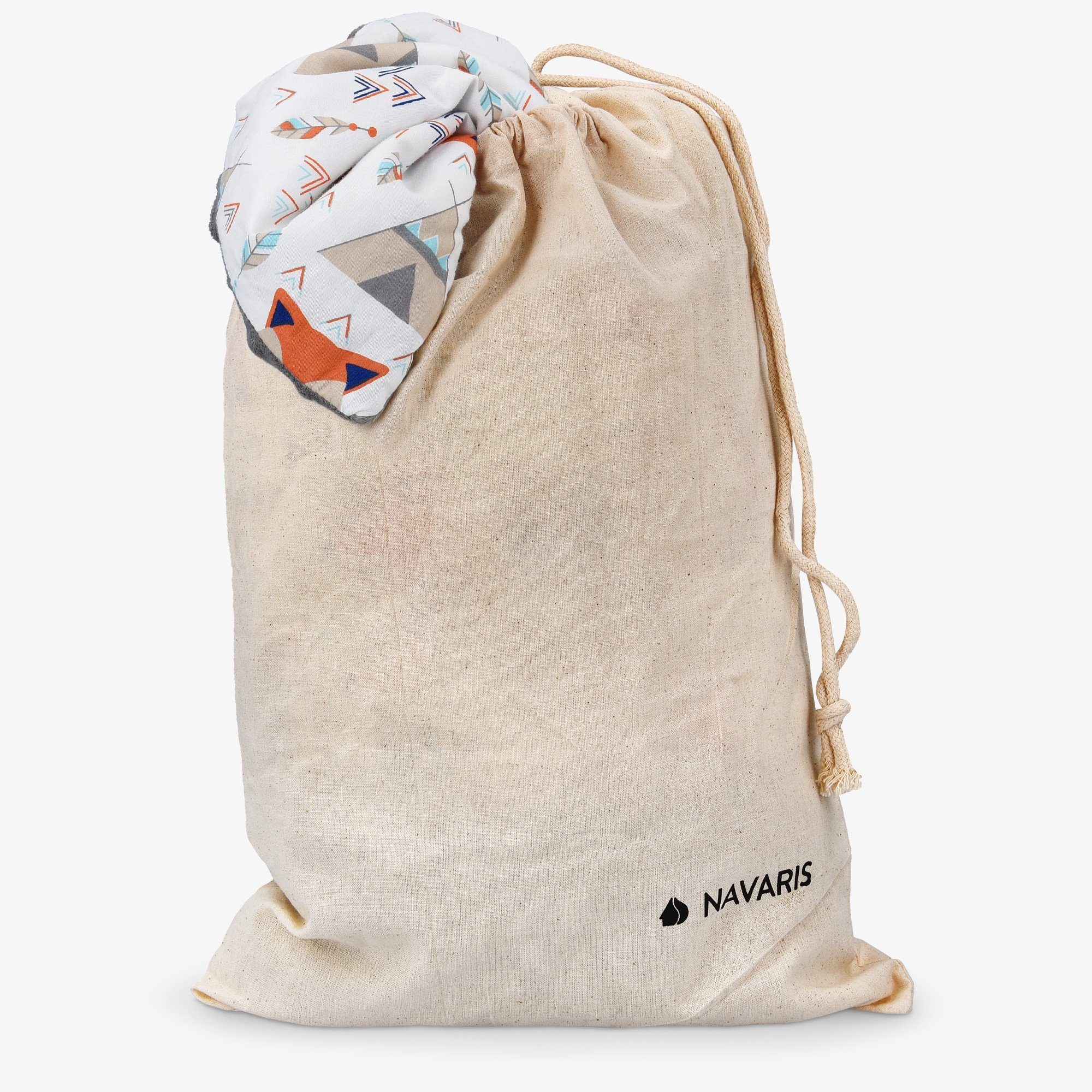 Einschlagdecke Decke für Babyschale Fuchs - Design, - Navaris universal - Fußsack