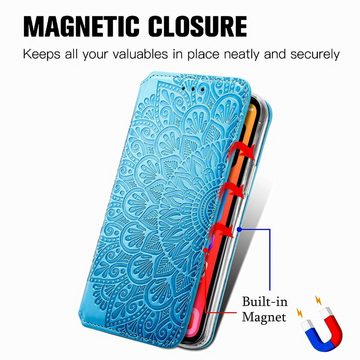 König Design Handyhülle Apple iPhone 13 Pro Max, Schutzhülle Schutztasche Case Cover Etuis Wallet Klapptasche Bookstyle