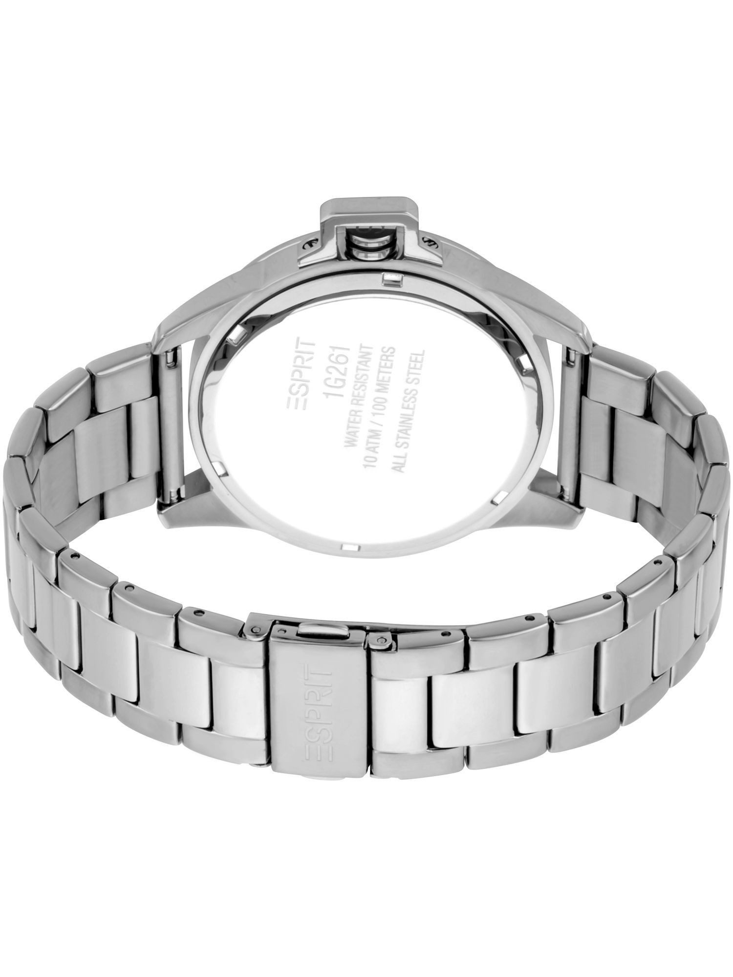 Esprit Quarzuhr ES1G261M0045 ES1G261M0045, Esprit ES1G261M0045 Leo Uhr Herrenuhr Edelstahl Datum Silber