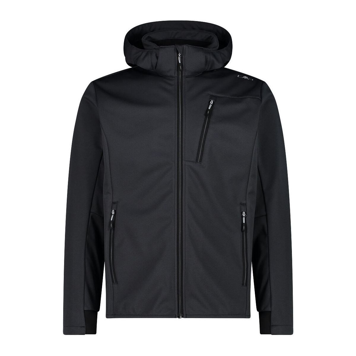 CMP Softshelljacke MAN Jacket Zip Hood Schützt vor Wind und leichtem Regen dank Wasserdichtigkeit von 7.000