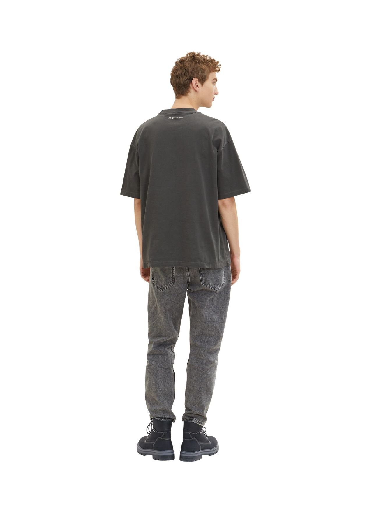 TOM TAILOR T-Shirt Basic OVERSIZED GARMENTDYE (1-tlg) oversized garmentdye t-shirt