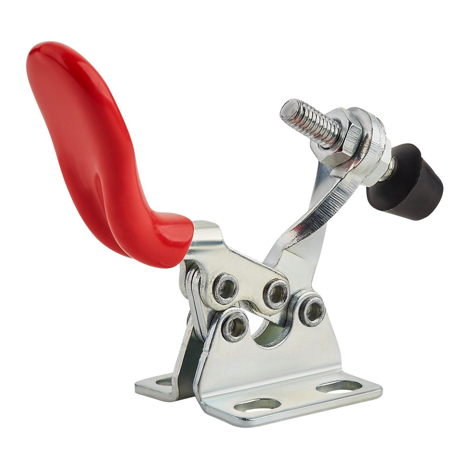 SO-TECH® Klemmen Klemmhalter Kniehebelspanner Schnellspanner Kniehebelklemme, (1-St), Knebelklemme Haltekraft bis zu 27 kg