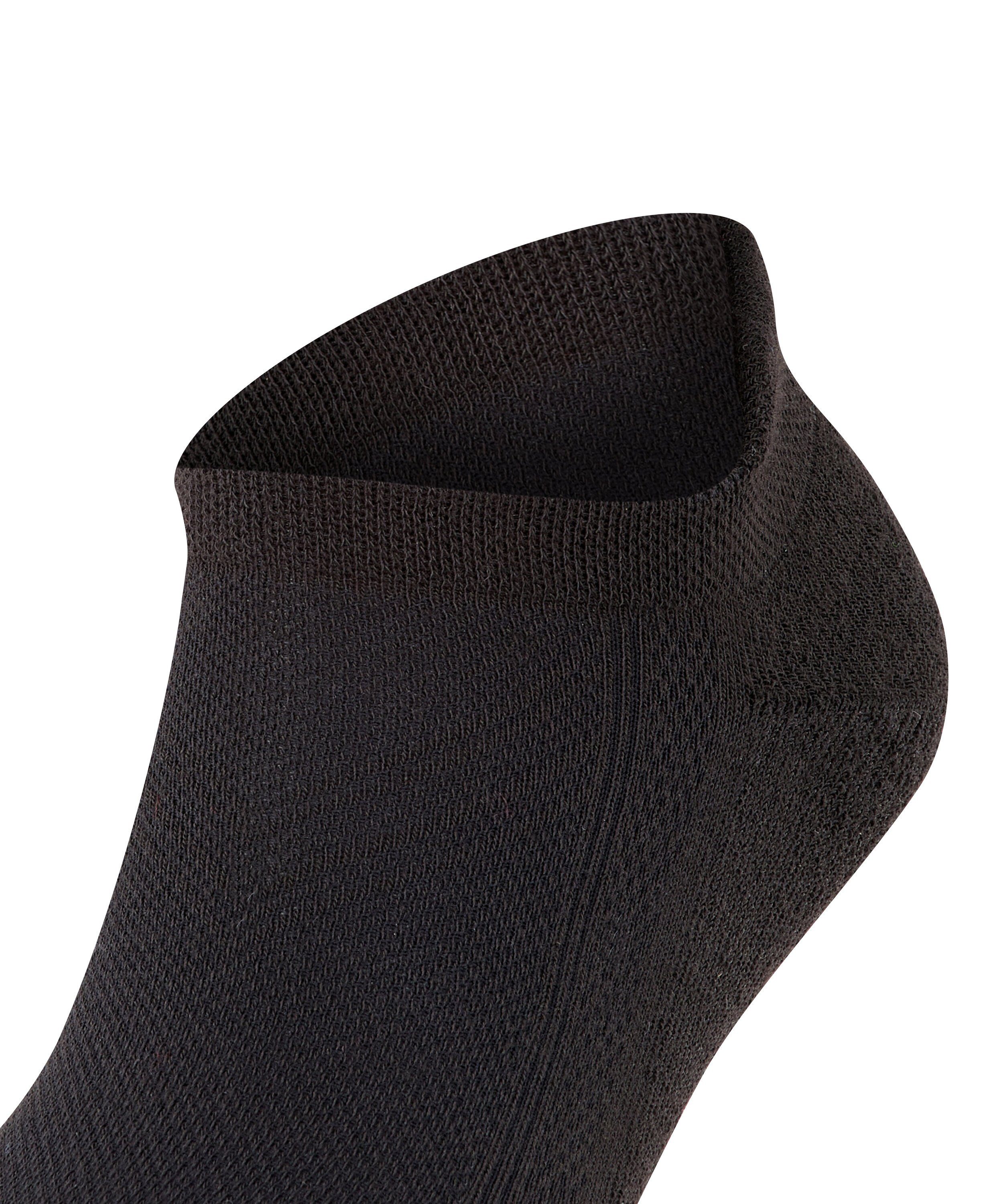 Plüschsohle (3000) ultraleichter Kick (1-Paar) black mit Sneakersocken Cool FALKE