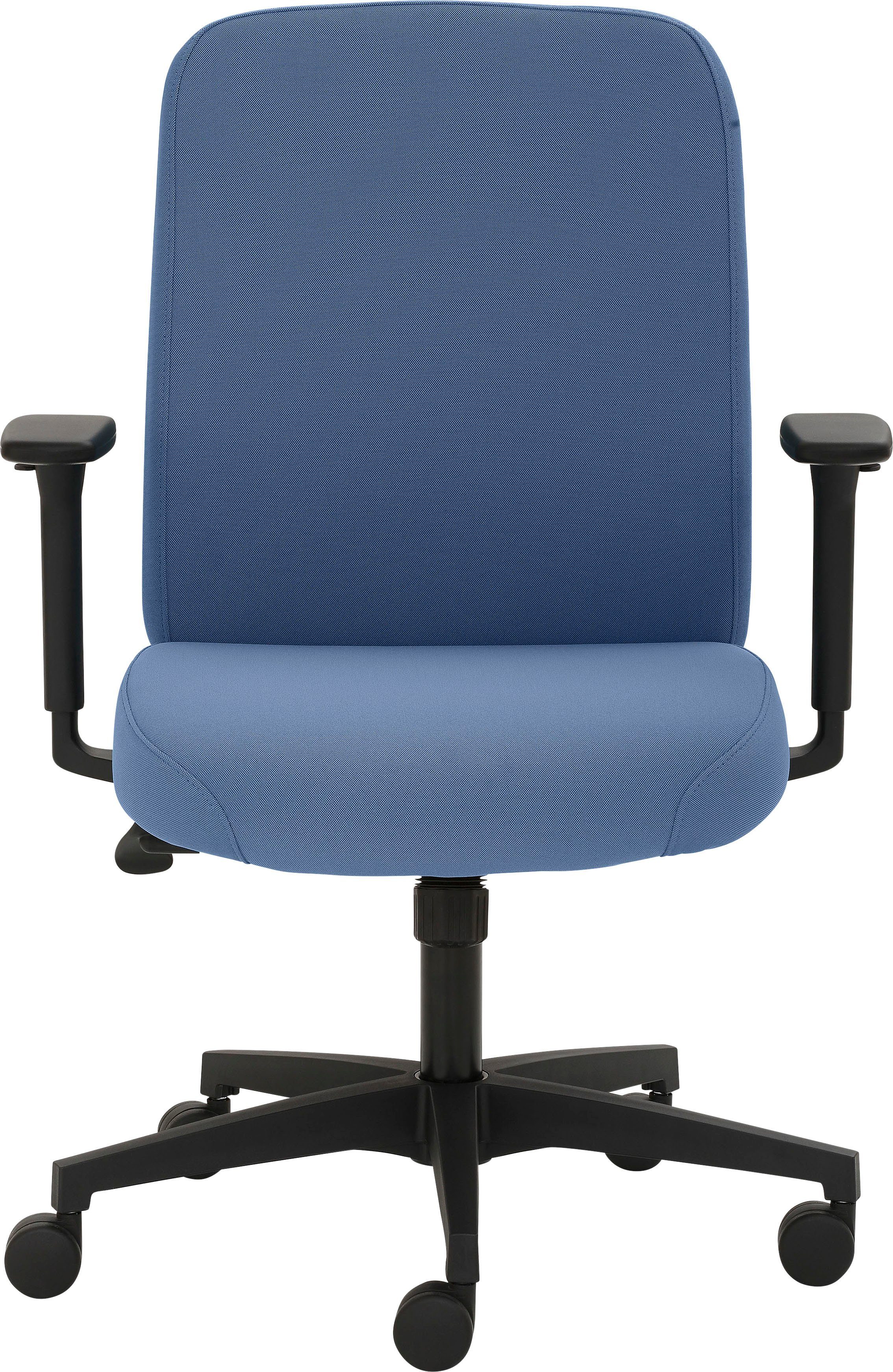 Mayer Sitzmöbel Drehstuhl 2219, GS-zertifiziert, starke Blau Blau Sitzkomfort für | Polsterung maximalen extra