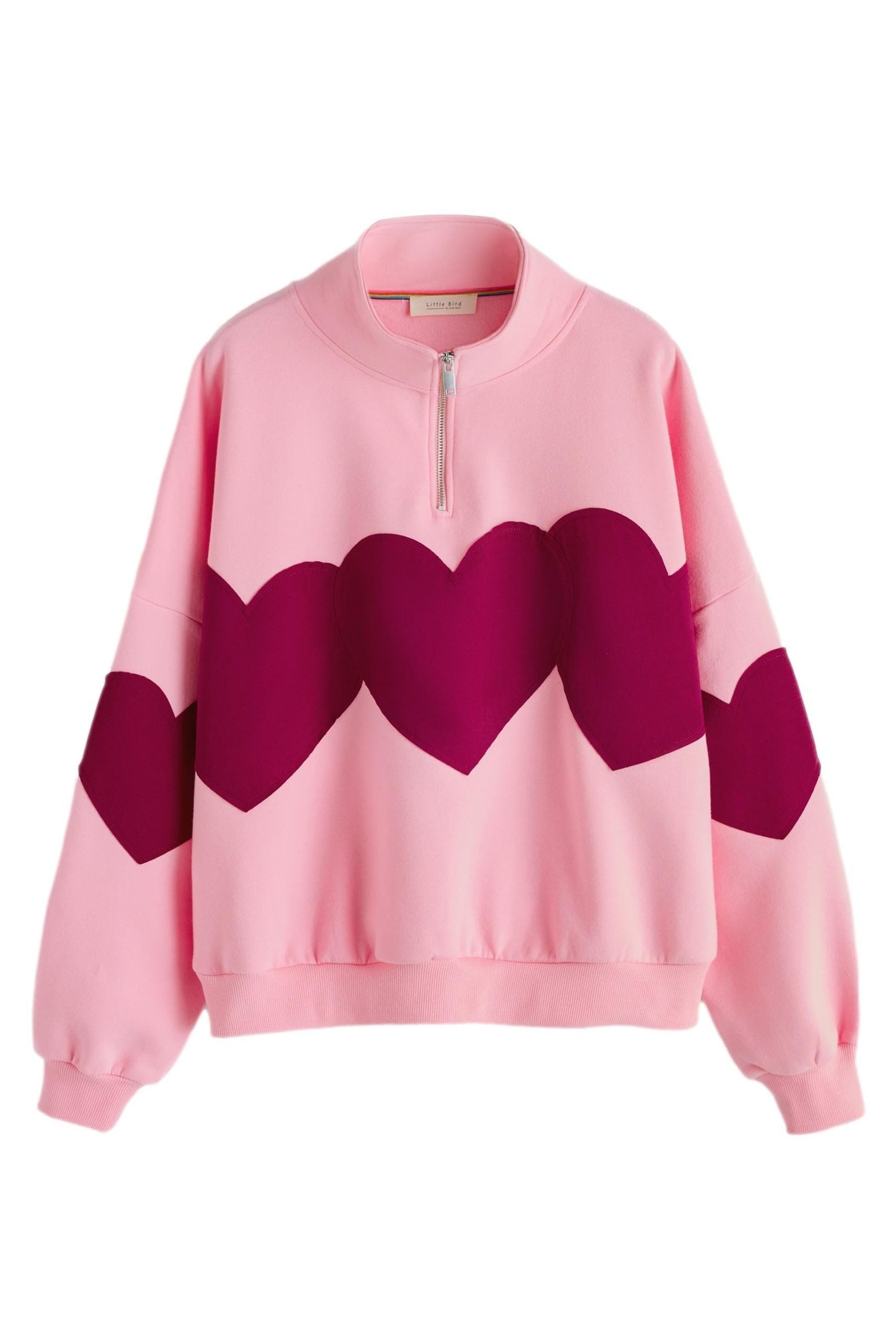 Little Bird by Jools Oliver Sweater Little Bird By Jools Oliver Sweatshirt mit 1/4-RV (1-tlg)