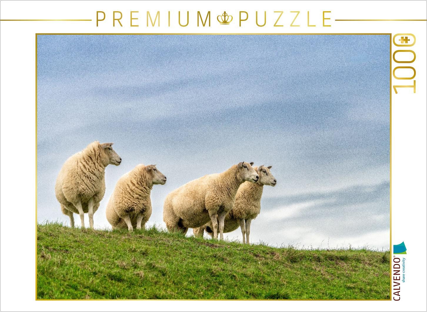 CALVENDO Puzzle CALVENDO Puzzle Ein Motiv aus dem Kalender Naturerlebnis Rømø, 1000 T, 1000 Puzzleteile