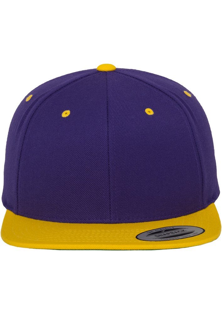 purple/gold 2-Tone Flex Snapback Snapback Flexfit Cap Classic
