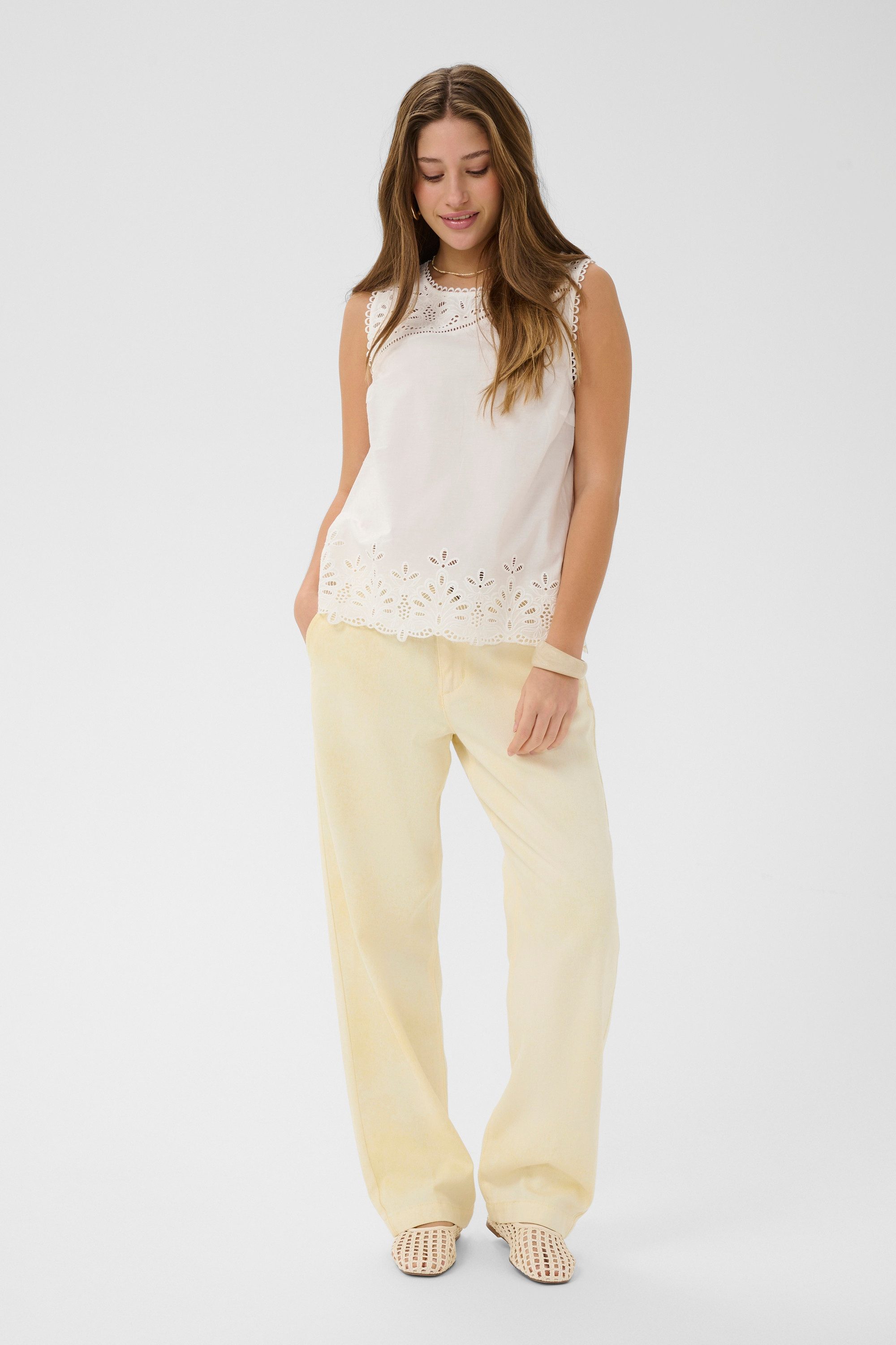 Cream Blusentop Ärmellose Bluse CRSelina