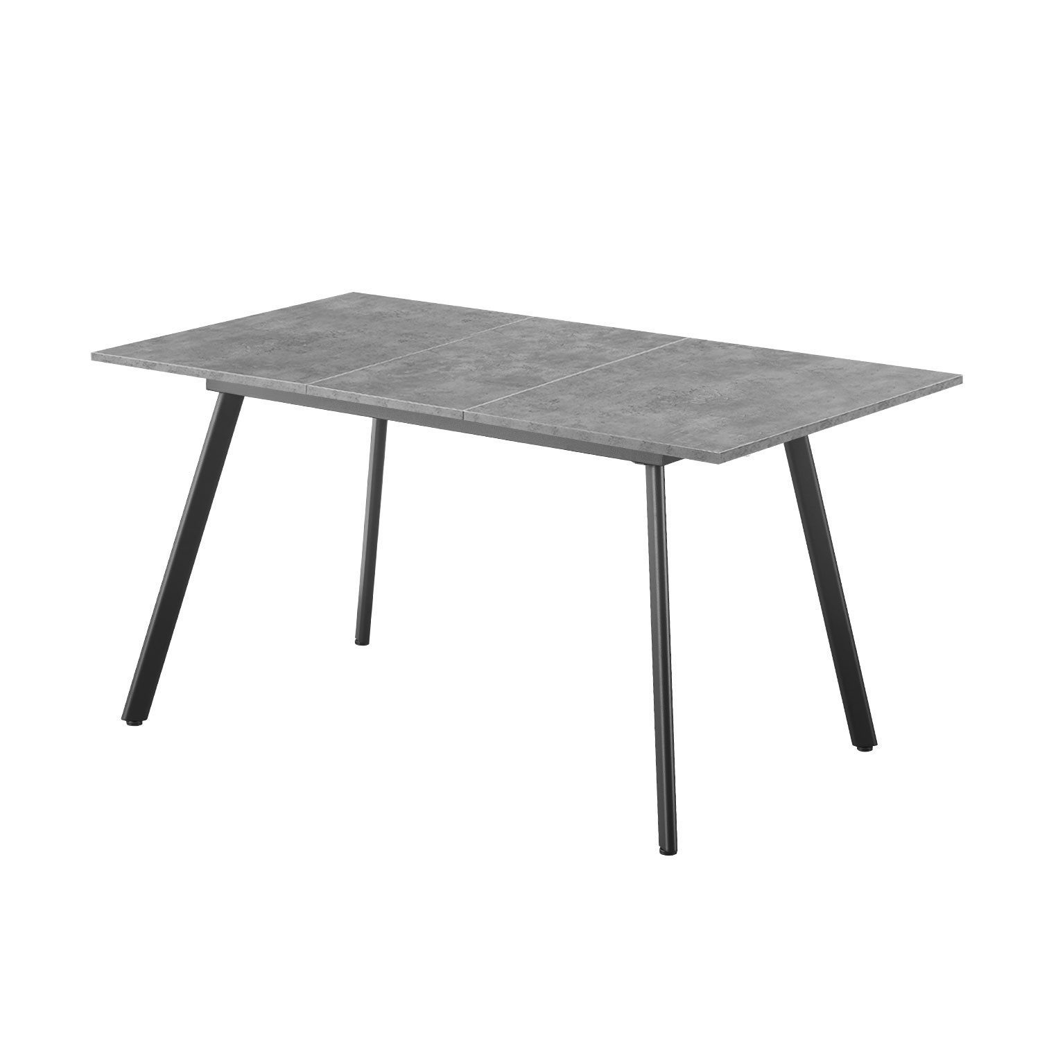 B&D home Esstisch Ausziehtisch MARA, Metallgestell oder Holzgestell, ausziehbar 120-160cm, 4-6 Personen