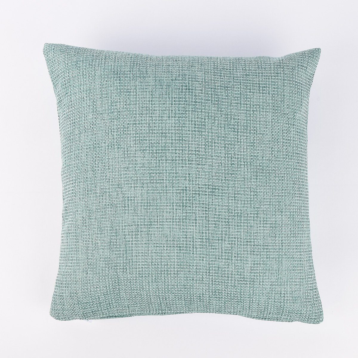SCHÖNER LEBEN. Dekokissen Kissenhülle Dallas türkis 50x50cm